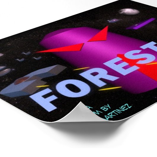 Wald Poster (Ecke)