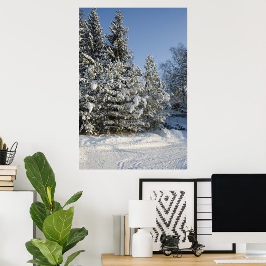 Wald Poster (Heimbüro)