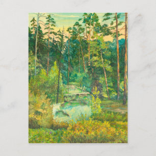 Wald Postkarte