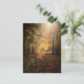Wald Postkarte (Stehend Vorderseite)