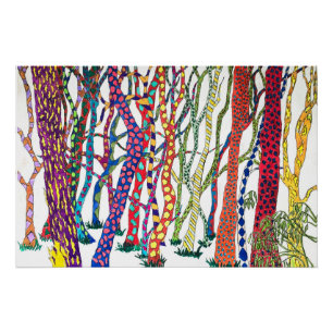 Wald Print Poster