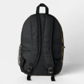 Wald-Recon-Waldtarnmuster Bedruckter Rucksack (Rückseite)