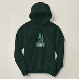 Wald-Retro-Sweatshirt   Vintage-Natur-Ästhetik Hoodie