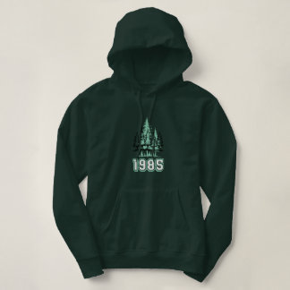 Wald-Retro-Sweatshirt | Vintage-Natur-Ästhetik Hoodie