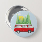 Wald Retro Van Button (Vorne & Hinten)