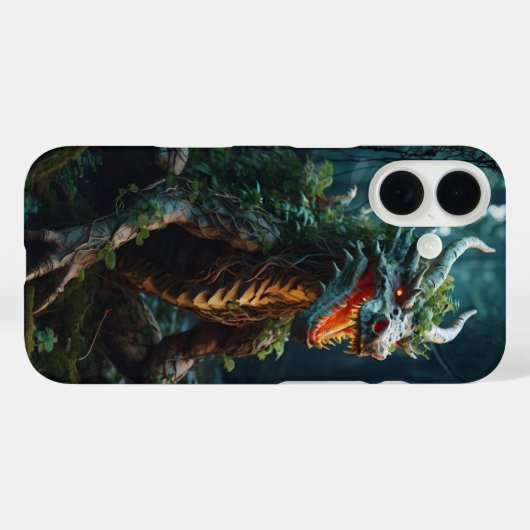 Wald Root Dragon Case-Mate iPhone Hülle (Rückseite (Horizontal))