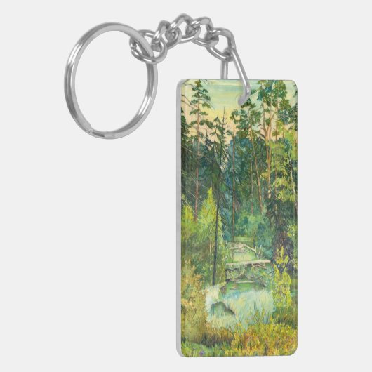 Wald Schlüsselanhänger (Vorderseite links)