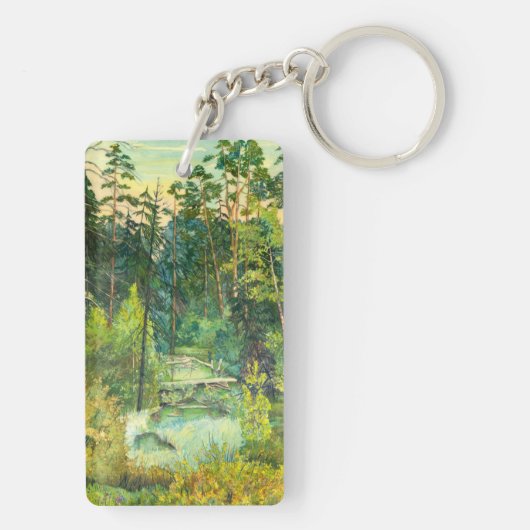 Wald Schlüsselanhänger (Rückseite)