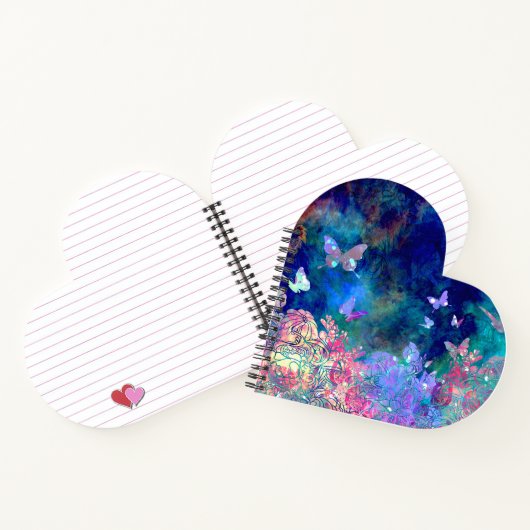 Wald_Schmetterlinge Notizblock (Innenseite)