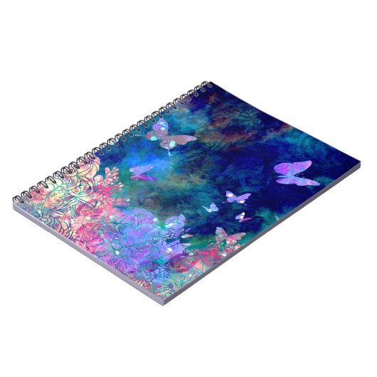 Wald_Schmetterlinge Notizblock (Linke Seite)