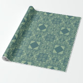 Wald-Schneeflocken Geschenkpapier (Ungerollt)