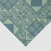 Wald-Schneeflocken Seidenpapier (Detail)
