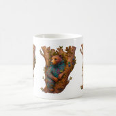 Wald-Schnitzerei-Kaffeetasse Kaffeetasse (Mittel)