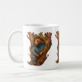 Wald-Schnitzerei-Kaffeetasse Kaffeetasse (Links)