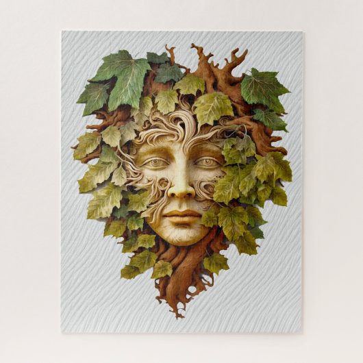 Wald-Schnitzpuzzle Puzzle (Vertikal)