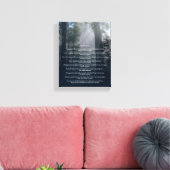 Wald & Sonne tun es auf jeden Fall Leinwanddruck (Insitu (Wohnzimmer))