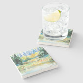 Wald Steinuntersetzer (Seitenansicht)