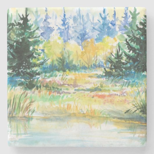 Wald Steinuntersetzer (Vorderseite)