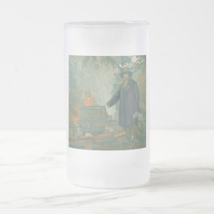 Wald Stille Schwarzbrenner Weißer Blitz Schnaps Mattglas Bierglas