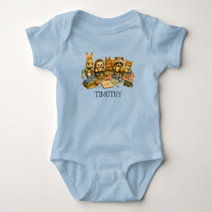 Wald-Studienfreunde Picknick Baby Strampler