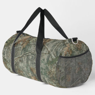 Wald-Tarnmuster Duffle Bag