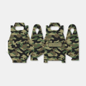Wald-Tarnmuster Khaki  Geschenkschachtel (Ungefaltet)