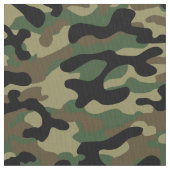 Wald-Tarnmuster Khaki Stoff (Nahaufnahme)