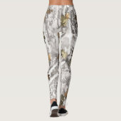 Wald-Tarnmuster Leggings (Rückseite)