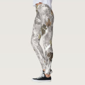Wald-Tarnmuster Leggings (Links)