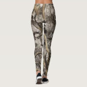 Wald-Tarnmuster Leggings (Rückseite)