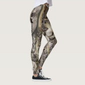 Wald-Tarnmuster Leggings (Rechts)
