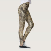 Wald-Tarnmuster Leggings (Rechts)