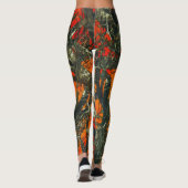 Wald-Tarnmuster Leggings (Rückseite)