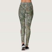 Wald-Tarnmuster Leggings (Rückseite)
