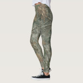 Wald-Tarnmuster Leggings (Links)