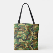 Wald-Tarnmuster Tasche (Rückseite)