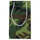Wald-Tarnung Kleine Geschenktüte (Vorderseite)