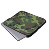 Wald-Tarnung Laptopschutzhülle (Vorne Knopf)