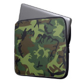 Wald-Tarnung Laptopschutzhülle (Vorderseite Links)