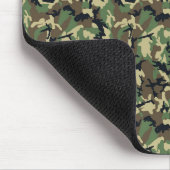 Wald-Tarnung Mousepad (Ecke)