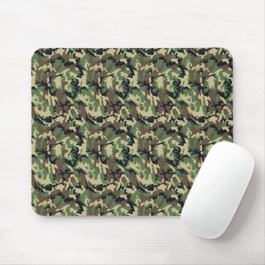Wald-Tarnung Mousepad (Mit Mouse)