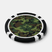 Wald-Tarnung Pokerchips (Einzeln)