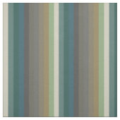 Wald Teal & Moosgrün Streifen Stoff (Muster)