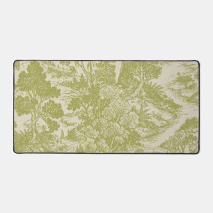 Wald-Toilette Waldtiere Vintage Botanik  Schreibtischunterlage
