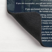 Wald u. Sun tun es irgendwie Mousepad (Ecke)