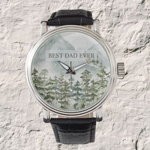 Wald und Berg - Bester Vater Aller Zeiten Vatertag Armbanduhr