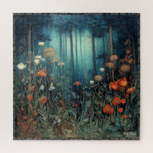 WALD UND BLUMEN PUZZLE (Vertikal)