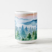 Wald und Gebirge Kaffeetasse (Mittel)
