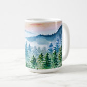 Wald und Gebirge Kaffeetasse (VorderseiteRechts)