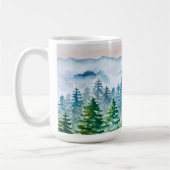 Wald und Gebirge Kaffeetasse (Links)